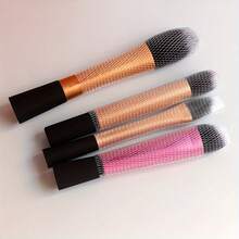 10/20/50 Pieces Reusable Makeup Brush Cover - Elastic Mesh Protective Cover For Eye And Facial Brushes - Abs Plastic - Makeup Brush Protective Mesh Cover - Prevents Bristles From Falling Off And Straightening Bristles - White - View 6