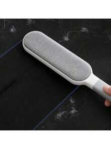 1pc Reusable Dust Brush, Double-Sided Pet Hair Remover, Manual Static Brush, Suitable For Cat Hair, Clothes, Sofa, Furniture, Etc. - Multicolor - View 6