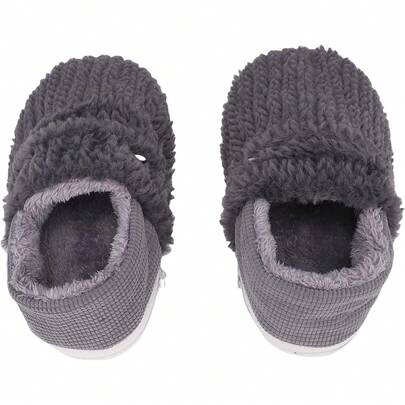 Zapatillas con Calefacción USB para Hombres y Mujeres, Calentadores de Pies de Invierno de Felpa con Control de Temperatura de 5 Niveles, Comodidad Interior y Exterior Lavable (1)