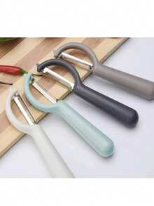 Stainless Steel Vegetable Peeler - Ultra Sharp Blade For Potatoes, Carrots, Cucumbers & Fruits | Non-Slip Grip Kitchen Peeler With Y-Peeler Design, Easy Peel & Comfort Handle (Color May Vary) - Random - View 6