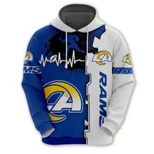 Los Angeles Rams Hoodie, Football Game Day Hoodie - Phong cách - Xem 2