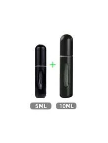 1个迷你可重复灌装旅行香水喷雾瓶，便携式香水泵盒，香水空喷雾瓶，适合旅行和外出，送给女孩、女士、妈妈的礼物，旅行必备，返校香水瓶，家居和浴室装饰