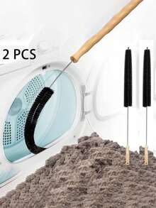 1pc/2pcs/3pcs Multi-Purpose Dryer Vent Cleaning Tool Kit - Manual Lint Brush, Flexible Crevice Brush And Washing Machine Brush, For Bathroom And Kitchen Use - No Power Or Battery Required, Household Essential, Great Gift - Multicolor - View 11