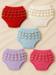 Kit With 5 "Rich " Panties - 彩色 - 查看 2