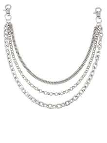 1pc Retro Fashion Punk Style Multi-Layer Chain Belt, Versatile Accessory Suitable For Men Daily Wear, Gift Idea For Boyfriend's Birthday - Multi-layer Trouser Chain - View 9