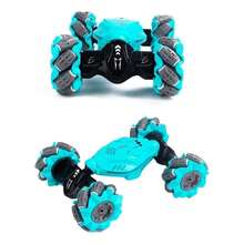 Carro De Control Remoto 4wd Sensor De Gestos Giro 360 - Azul - Ver 3