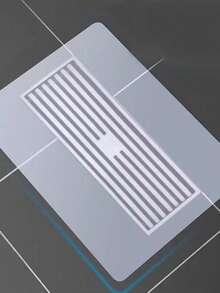 Large Rectangular Silicone Drain Cover, Sewer Drain Stopper, Bathroom Anti-Odor Seal