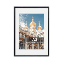 1/3pcs Aluminum Alloy Photo Frames, 30x40cm Gold Metal Frame, A3 Black Poster Frame, A4 Tabletop Frame With Stand, Home Wall Decor - Multicolor - View 15