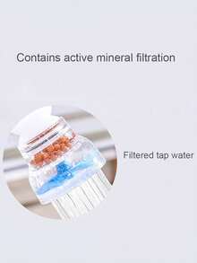 1Pc Faucet Filter Set - Water Faucet Extenders 360 Rotating, Adjustable Water Purifier For Sink, Easy To Install And Store, Reduce Water Waste, Good For Kitchen And Bathroom - Multicolor - View 5