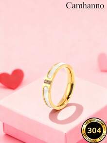 Camhanno 10/1-częściowy zestaw złotej biżuterii, lekki, luksusowy, elegancki zestaw biżuterii ze stali nierdzewnej, impreza, spotkanie, wieloelementowy, przyciągający wzrok styl, zróżnicowany design staje się przyciągającym wzrok punktem na imprezie - Złoto - Zobacz 21