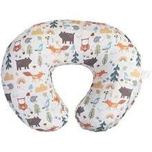 Boppy - Funda de almohada de lactancia, Spice Woodland, mezcla de algodón, se adapta soporte original para lactancia, alimentación con biberón y unión, funda, se vende por separado(Especias) - Multicolor - Ver 2