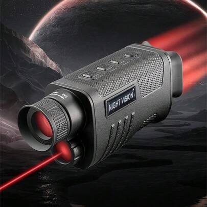 300m Monocular de visión nocturna infrarroja, zoom 8x, HD 1080P, apto para caza y camping