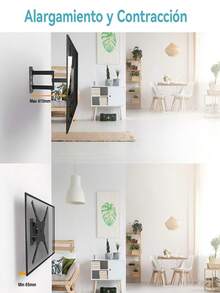 TV Mounts, Stands & Turntables - 黑色 - 查看 9