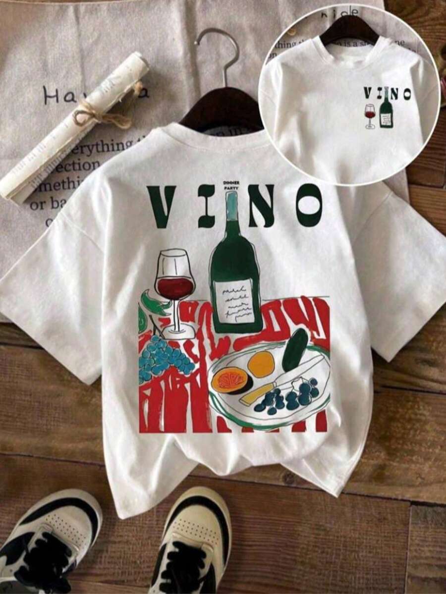 Men's Basic Unisex Streetwear T-Shirt Slim Fit Cotton Wine - trắng - Xem 1