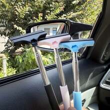 2026 New Retractable Car Rearview Mirror Wiper, Motorcycle Rearview Mirror Wiper, Handy Tool To Clear Rearview Mirror In Rain, Car Rearview Mirror Cleaning Tool, Windshield Wiper Alternative, Ergonomic Wiper, Easy Grip Handle, Car Defogging Device, Christmas Eve, New Year