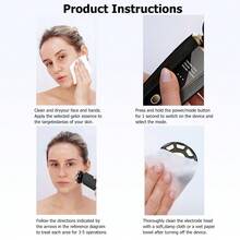 3-Mode 3-Speed Rechargeable Cordless Electric Face & Neck Massager, Multi-Functional Facial Massage Device, Women Face & Neck Care Tool, Gift For Her
