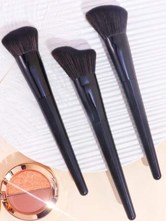 1/2/3支装化妆刷 - 腮红刷、散粉刷、化妆工具