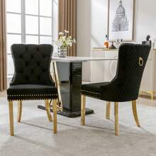 Dining Chairs - Black - View 1