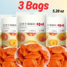 BE&CHEERY 3 Pack Red Dried Apricots Thick Cut Dried Fruit Snacks Party Treats Food Grocery 1.76 Oz Pack Natural Sweetness Versatile Snack - 3 Pcs - View 12