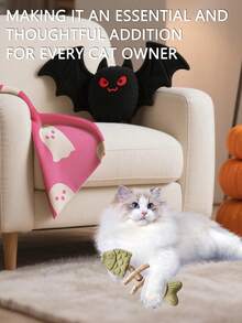 Natural Cat Teeth Cleaning Toy, Caring For Cat Dental Health, Natural Fish Bone Cat Teeth Cleaning Toy, Interactive Kitten Teething Toy, Pet Cat Chew Stick Toy, Cleaning Cat Teeth, Indoor Cat Interactive Toy - Multicolor - View 8