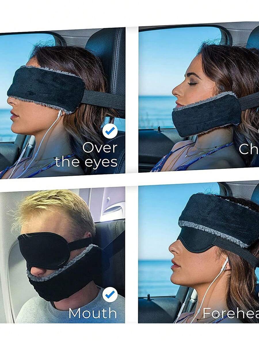 Ultra-Soft Plush Sleep Mask,Adjustable Head Strap To Prevent Falling Off,Pink Earplugs, Soft And Comfortable, Skin-Friendly And Light-Blocking,Shading Sleep Eye Mask,Relaxing Fatigue,Naptime Sleep Mask, Unisex,