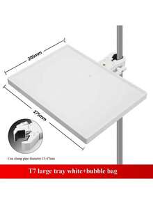 1 Kẹp giữ mi đen trắng chất liệu ABS, tương thích với đèn Moonlight và phụ kiện kẹp mi dạng vòng với thiết kế gập cố định. 1 Khay đựng mi nối - Đế chắc chắn, chịu lực cao, không cần nguồn/pin, tương thích với đèn Moonlight và đèn dạng vòng, thích hợp cho trang điểm chuyên nghiệp, tại nhà, tại tiệm và chụp ảnh - màu đen - Xem 18