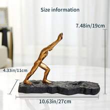 1 Peça Elegante Estátua de Hércules em Resina Estilo Europeu - Suporte para Vinhos, Design de Figura Criativa de Luxo, Perfeito para Decoração Residencial e de Escritório, Ideal para Estante de Livros ou Exposição em Adega de Vinhos, Adequado para Qualquer Decoração, Decoração de Ano Novo