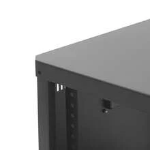 Futchoy 9U Server Rack, Server Rack Cabinet, Rolling Studio Rack Case - Black - View 10