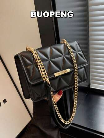 Bolso plegable elegante y exquisito con asa superior y correa de hombro ajustable para mujer, un regalo personalizado perfecto para damas, mamá y novia