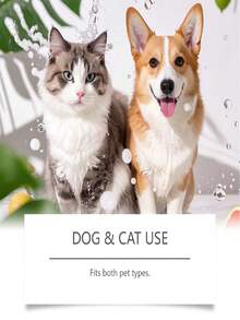 Pet Grooming Mousse, Gentle Ingredients Clean Odor, Maintain Pet Fur Smooth And Glossy