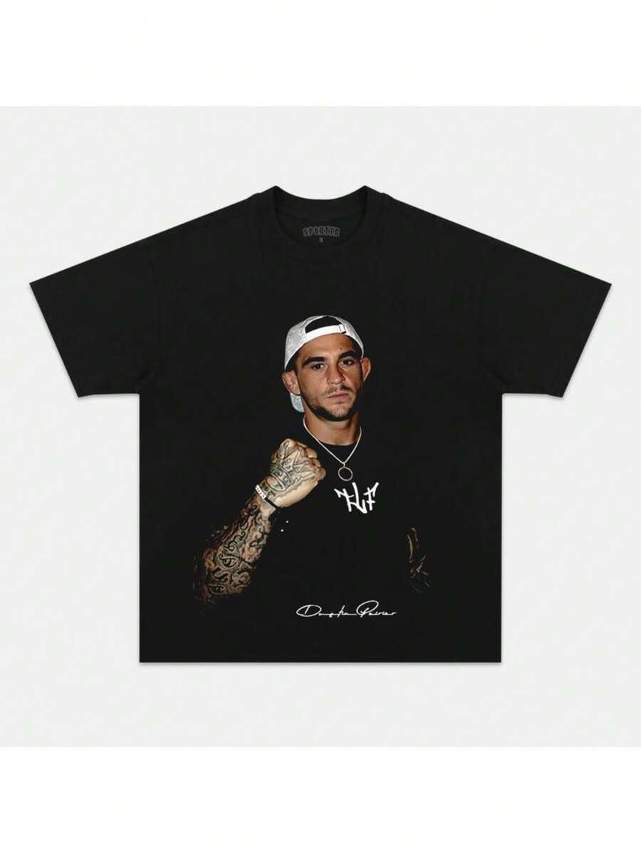 [ OFF 25%] OFFiCiaL DuSTiN PoiRieR BoXiNG T-SHiRT T-SHiRT GRaPHiC Tee - màu đen - Xem 1