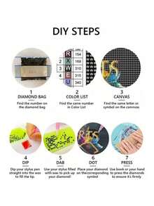 1pc SpongeBob 5D Full Drill Diamond Painting Kit With Frame - SpongeBob Theme (SpongeBob/Patrick/Squidward/Mr. Krabs Design)