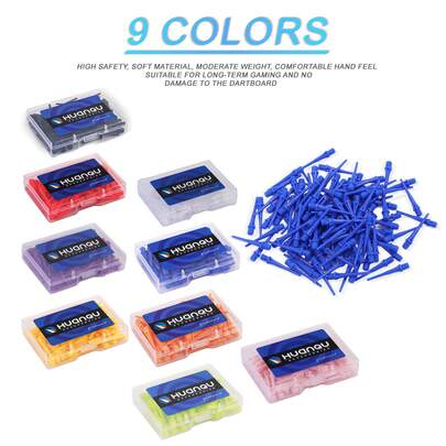 60pcs Professional Electronic Soft Tip Darts, ABS, Multi-Color Options, High Quality Soft Dart Tips, Darts Accessories, Christmas Gift, Easter Gift, Father's Day Gift For Dad