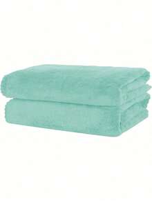 Soft Towel Set - Quick Drying - 2 Bath Towels 2 Hand Towels 2 Washcloths - Microfiber Coral Velvet Highly Absorbent Towel For Fitness, Bathroom, ,Spa,Sports, Yoga, Travel - Multicolor - View 23