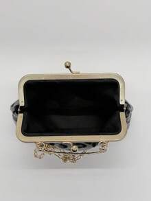 Korean Stylish Chic Shell Bag New Chain Bag Leopard Print Minimalist Handbag Women Shoulder Crossbody Bag - Multicolor - View 4