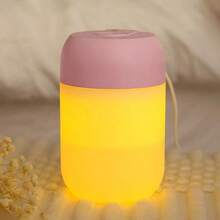 RAF 1 pieza Lámpara de ambiente multicolor, humidificador portátil mini y difusor de aromas, alimentado por USB, doble niebla para uso doméstico y en el automóvil, capacidad de 7.04oz/220ml (excluyendo aceite esencial), nuevo humidificador USB mini con luz nocturna, purificador de aire de niebla silencioso para dormitorio y vehículo - Multicolor 3 - Ver 12