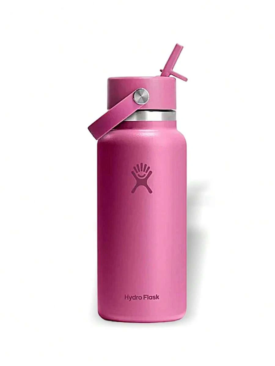 Hydro Flask Bình nước thể thao uốn cong rộng Chống nắng Thấm hút mồ hôi Giữ ấm Chống gió Độ đàn hồi tốt Logo Đa năng Chạy bộ Ngoài trời Tập yoga Hàng ngày Unisex Màu hồng tươi W32CFS677 - Màu hồng tươi sáng - Xem 1