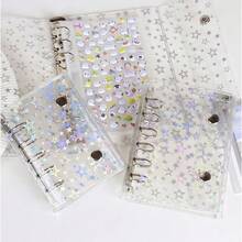 A7 Size Portable Transparent Loose-Leaf Binder, Transparent Sticker Book, Photo Storage Sleeves, Photo Album, Budget Planner, Diary, Notebook, Office Supplies - Decorative Card Holder - View 3