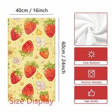 2/4 Stücke Set, Geschirrtücher, ErdbeerMuster, superabsorbierende Mikrofaser moderne Handtücher, Kochen und Backen Geschirrtücher, Geschirrtücher, Reinigungstücher, Handtücher, Geschirrtücher, ultra weich und hochabsorbierend, Küchendekoration, Geschenk für Nachbarn, Geschenk für Mama, Geburtstagsgeschenk, Einweihungsgeschenk für Freunde, Küchen-Essentials, tägliche Notwendigkeiten, Haushaltswaren - Verschiedenfarbig - Übersicht 10