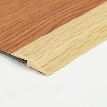 1pc 1m/39.37in PVC Self-Adhesive Floor Edge Trim, Door Threshold Strip, High-Low Carpet Edging Trim - Multicolor - View 16
