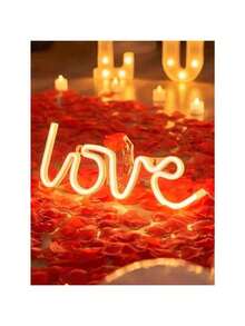 1000 pétalos de rosa roja artificial, flores hechas a mano románticas, adecuadas para la decoración de bodas, fiestas, hogar, cumpleaños, centros de mesa, dormitorio, baño, San Valentín, graduación - Multicolor - Ver 4