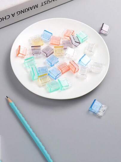 Clip de presión, Clip transparente de color, Clip de almacenamiento de papel, Papelería de estudiante, Encuadernación sin costuras, Clip de carpeta de enlaces de datos, Clip de presión de color caramelo, Carpeta de clip de presión-tracción de alto valor de color, Clip de clasificación de papel, Carpeta de archivos de oficina