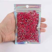 1380pcs 3-8mm Mixed Pearl Resin Rhinestone Flat Back Imitate Pearls , DIY Jewelry Craft Supplies For Phone Case, Makeup Mirror, Cup, Shoes Decoration,Clothing Accessories