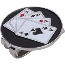 EstiloRiToEasysports Clip De Gorra De, Clip De Visera De Sombrero MagnéTico De Metal, Marcador De Pelota, MúLtiples Patrones, Moda Y Maravilloso Y Delicado Para Golfistas(13 * 6 *VersióN Mejorada - 1 - Ver 4