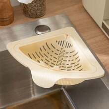 Sink Accessories, Garbage Disposer Parts & Pieces, Garbage Disposer, Magnetic Triangle Drain Basket, Kitchen Strainer, Draining Rack, Washing Vegetable & Fruit Basin, Rice Residue Drain Sieve - Multicolor - View 9
