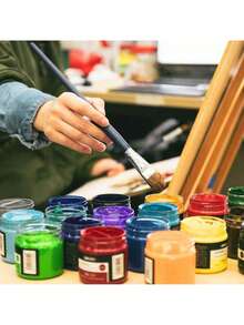 4pcs, 7cm In Diameter, Plastic Storage Bottle With Lid, Pigment Dispensing Bottle, Cream Bottle, Facial Mask Bottle, Eye Cream Bottle, Face Cream Bottle, PET, Wide Mouth, Transparent, Trial Fit, Small Dispensing Bottle, Cosmetics Dispensing Bottle - Clear - View 8