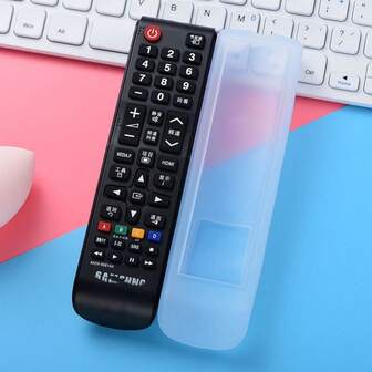18*4.5CM TV Remote Control Silicone Protective Case, High Definition & Thick