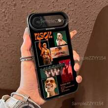 Funda de teléfono NSQK ATP para 17,16,15,14,13,12,11,Pro,Max,Plus,E,Air, negra IMD mate - Z1 - Ver 4