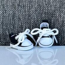 Cute Doll Shoes For Labubu(17cm), 2025 New Mini Shoes For Labubu Clothes Accessories, Mini Finger Shoes For Labubu Doll Accessories Dress Up Unique Style (Blue) - Màu xanh lam - Xem 3