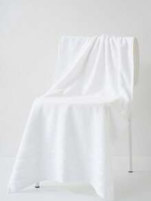 1pc/3pcs Set Modern Minimalist Solid Stripe Cotton Bath Towel | Super Soft, Highly Absorbent, Quick Drying Sauna Towel, Non-Shedding, Lightweight, Available Size: 34x75cm Bath Towel/70x140cm Bath Towel/34x34cm Face Towel, Durable Bathroom Essentials, Couples Gift